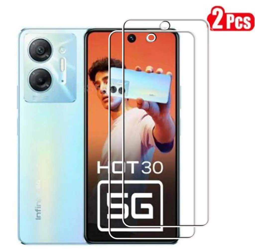 За Infinix Hot HOT30 30i 12-20 S Pro Play 4G 5G Smart 7 HD Plus Zero 20 5G 2023 Turbo Защитно Фолио За екран от закалено Стъкло Изображение 0