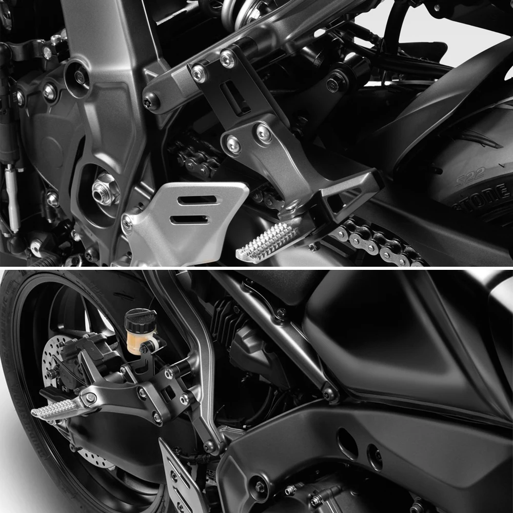 Нов Комплект За Отпадане на Гърба на Педала на Yamaha MT09 FZ09 MT 09 FZ 09 mt 09 fz 09 Мотоциклет EVO Комплект Опори За Подножек Пътници 2021 Изображение 1