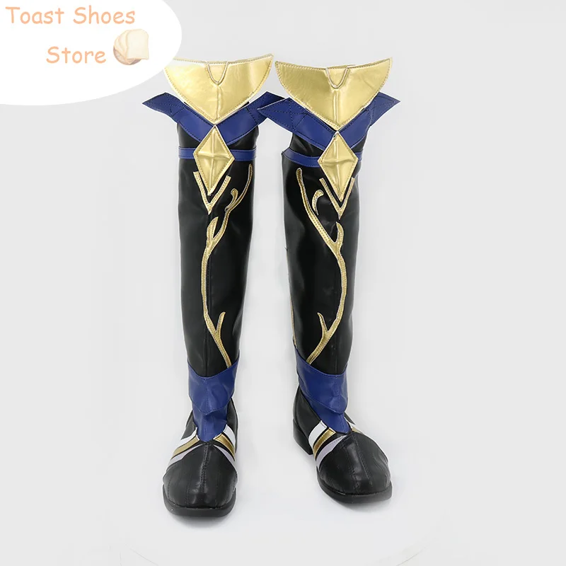 Обувки за cosplay Ryuru, Фантазия обувки за Хелоуин, детска пожарна емблема, подпори за cosplay, обувки от изкуствена кожа, подпори за костюм Изображение 1