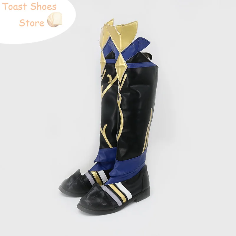 Обувки за cosplay Ryuru, Фантазия обувки за Хелоуин, детска пожарна емблема, подпори за cosplay, обувки от изкуствена кожа, подпори за костюм Изображение 3