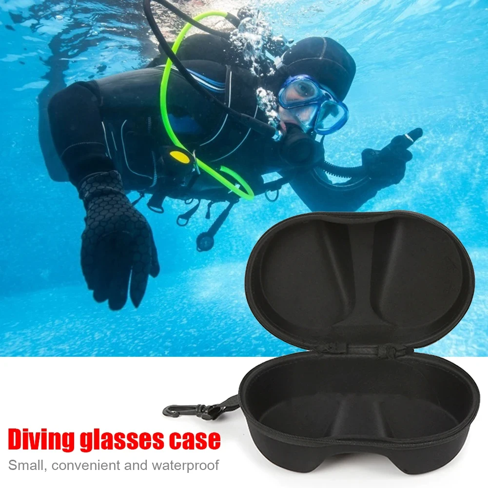 Очила за гмуркане ЕВА, чанта, очила за гмуркане с шнорхел, маска, Подводен Водоустойчива кутия за съхранение, защитен държач за аксесоари за плуване Изображение 0