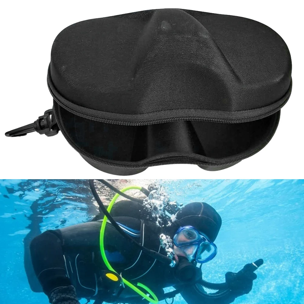 Очила за гмуркане ЕВА, чанта, очила за гмуркане с шнорхел, маска, Подводен Водоустойчива кутия за съхранение, защитен държач за аксесоари за плуване Изображение 2