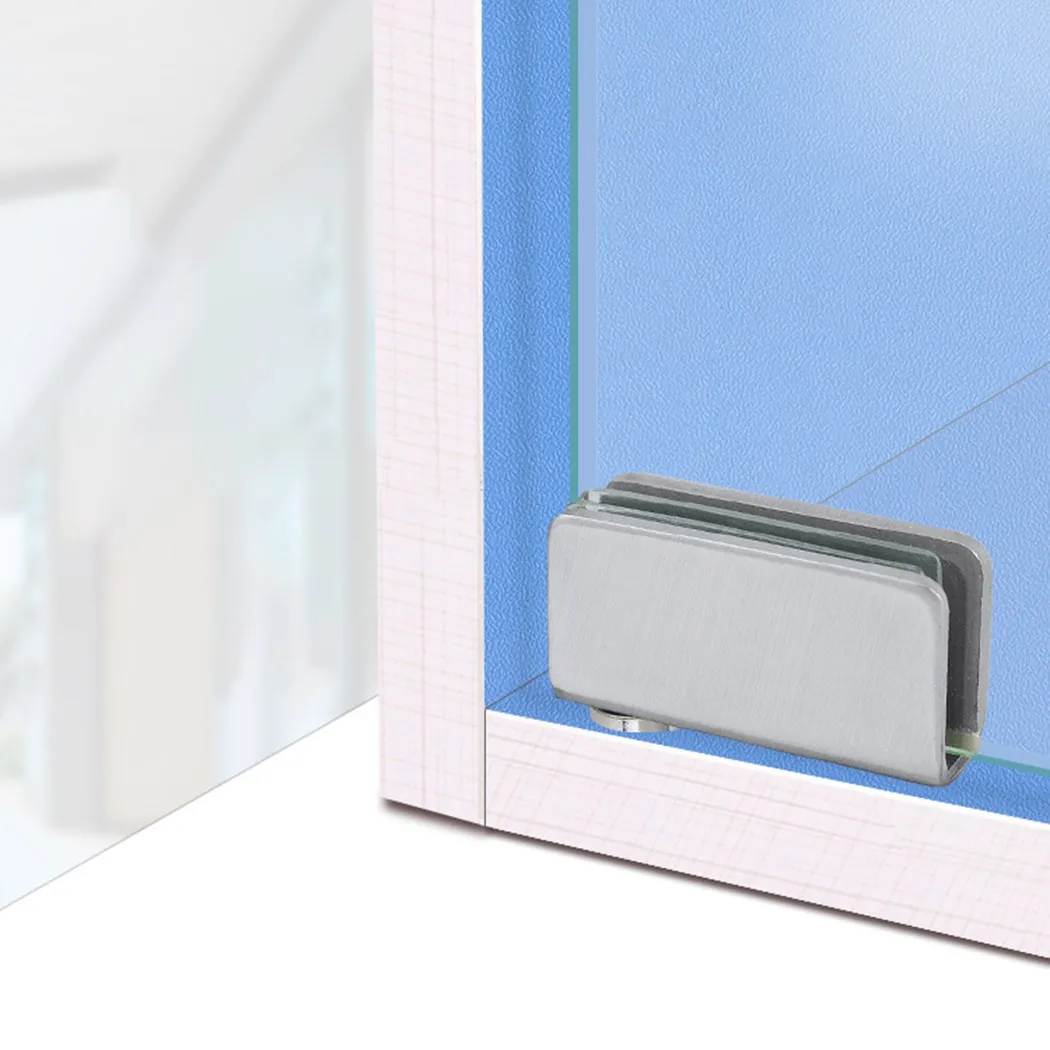Панти за аксесоари Регулируема Битумен шкаф за стъкло с дебелина 5-8 мм, метални панти, Абсолютно Нов Suitanle Изображение 5