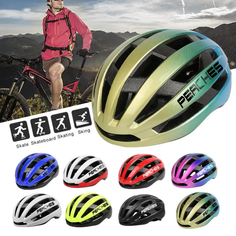 Професионална каска за автомобилния велосипеди, велосипеди шлем, ультралегкий дизайн, вентилирани дизайн, удобен каска, предназначена за възрастни Унисекс Изображение 0