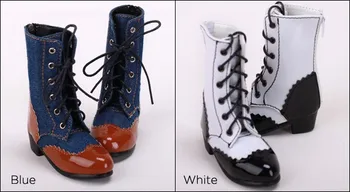 1/3 1/4 дамски обувки за момичета SD ОРБ DOD BJD MSD Dollfie от синтетична изкуствена кожа ботуши YG360