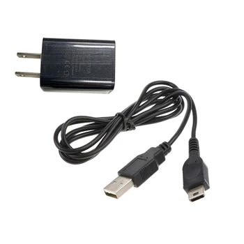 10 бр. захранващ Кабел USB кабел за зареждане и зарядно за кола за Nintendo GBM Game Boy 1.2 м Штепсельная вилица САЩ/ЕС