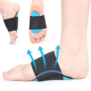 2 елемента EVA Плоскостъпие и Поддръжка на свода на стъпалото Ортопедични Стелки Накладки за обувки Мъжки Дамски Спортни стелки с вальгусной деформация на стъпалото Вложки за обувки Аксесоари