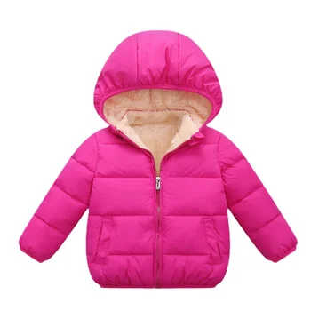 2023 Детско пуховое памучно зимно палто, кадифе детски дрехи за момчета и момичета, дебели палта, детска зимно яке за момчета с памучна подплата