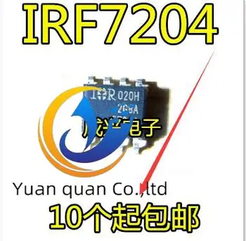 30шт оригинален нов F7204 IRF7204 SOP8-пинов MOSFET IC