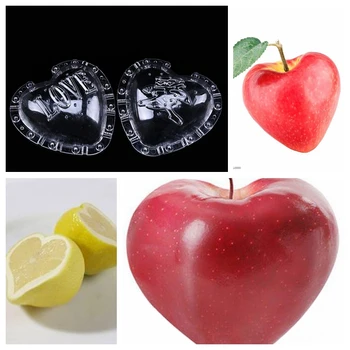 5 бр./лот Градински форма за отглеждане на сърцата/звезди Пластмасови форми за формиране на плодове, зеленчуци, ябълки, ягоди, краставици