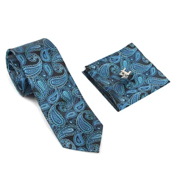 HOOYI Мода Нов Тънък вратовръзка на шията набор от Цветни вратовръзка за мъжете вратовръзка Джобни квадрати копчета за ръкавели Сватбен Носна кърпичка ширина 7 см
