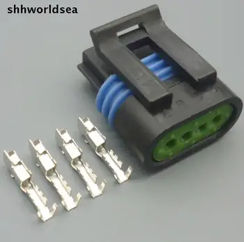shhworldsea 5/30/100 комплекти 1.5 мм 4p 4way комплект автоматично connector кабели, Датчик за Налягане На него 12162190