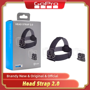Аксесоар за GoPro Head Strap 2.0 Оригинален официален ракия Нови АКСЕСОАРИ И ОБЛЕКЛО, за начин на ЖИВОТ, подходящ за носене POV