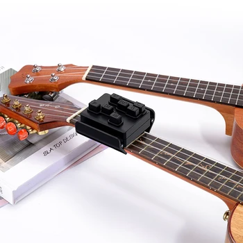 Аксесоари за китара от ABS-пластмаса Ръчни инструменти за лека и приятна игра На бутони хавайска китара е Лесно да се играе