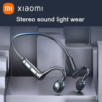 Безжични слушалки Xiaomi Ks15 Bluetooth, монтирани на шията, с висок капацитет на батерията, звукопроводимостью и дълъг живот на батерията