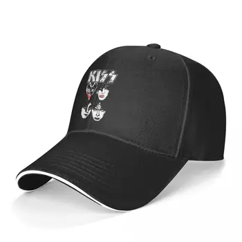 Бейзболна шапка Kiss Band, най-забавната женска бейзболна шапка на Kiss, е модерна шапка от полиестер Kpop