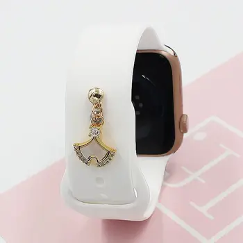 Декоративни за Iwatch, спортен каишка за Apple Watch, каишка за часовник, Декоративни пирони, силиконови гривни, висулки, украса за каишка за часовник