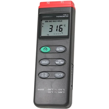 Дигитален термометър RS232, Измерване на температура
