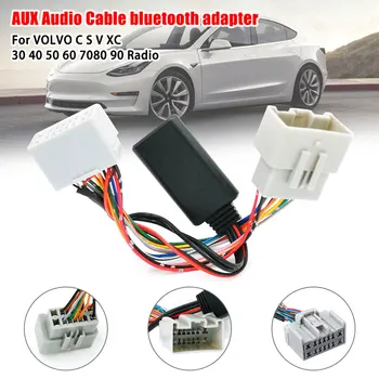 За Volvo C30 C70, S40, S60, S70 S80 V40 V50 V70, XC70 XC90 Авто Модул Bluetooth, AUX-IN аудио кабел Адаптер