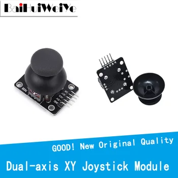 За двухосевого модул джойстик Arduino XY Висококачествен сензор лост за управление на джойстик за PS2 KY-023 с рейтинг 4,9 /5