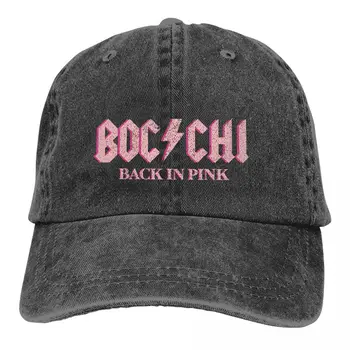 Застиранная Мъжка бейзболна шапка BOOCCHI THE ROCK Music Band Аниме BACK IN PINK шофьор на камион възстановяване на предишното положение Шапки S Папина Шапка за голф