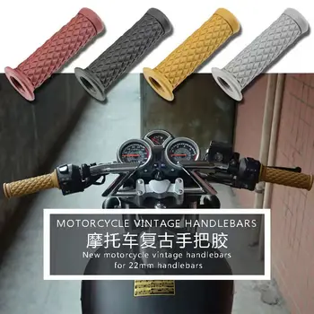 Класически дръжки за мотоциклети в стил ретро, дръжка за управление, реколта аксесоари за велосипеди за suzuki, yamaha, лост за мотоциклет cafe racer moto grip