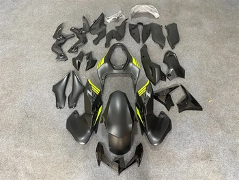 Комплект мотоциклетни обтекателей Подходящ за Kawasaki Z900 20-22 години Z900 2020 2021 2022 Обтекател матово черно флуоресцентно жълто