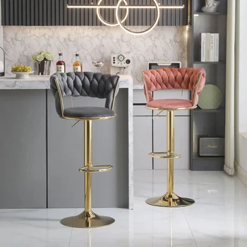Луксозни и Модерни бар столове Nordic Офис с Кухненски стол за Офис Дизайн на Домашен уют Sedie Sala Da Pranzo Декорация на LS20WW