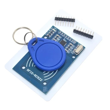 Многофункционален модул сензор за IC карти RFID-RC522 с празна карта за ключодържател ключодържател за Arduinos Raspberry-Pi