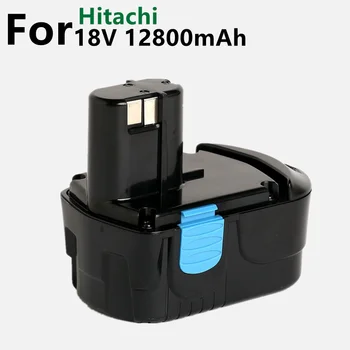 Преносимото Батерия 18V NI-CD Батерия за електрически инструменти Hitachis Отвертка Тренировка EB1820 EB1812 EB1830H EB1833X EB18B 322437