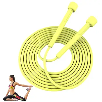Регулируемо въже за скачане За Фитнес Упражнения, скачане на въже За Фитнес Без Entanglements, аксесоари За Фитнес, въже за скачане С Ергономична Дръжка За Скокове във ВМА