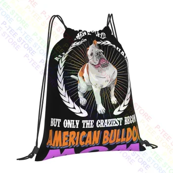 Създаден на всички жени, чанти дантела прозорци American Bulldog, спортна чанта, реколта чанта за обувки, спортна чанта-тоут, раници за дрехи