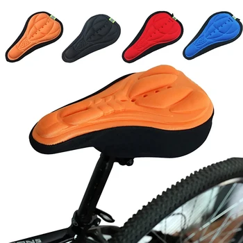 Цветна 3D Калъф за Възглавница на седалката на Велосипед, Аксесоари за Колоездене Екипировка, Детайли за Седла планински Велосипеди