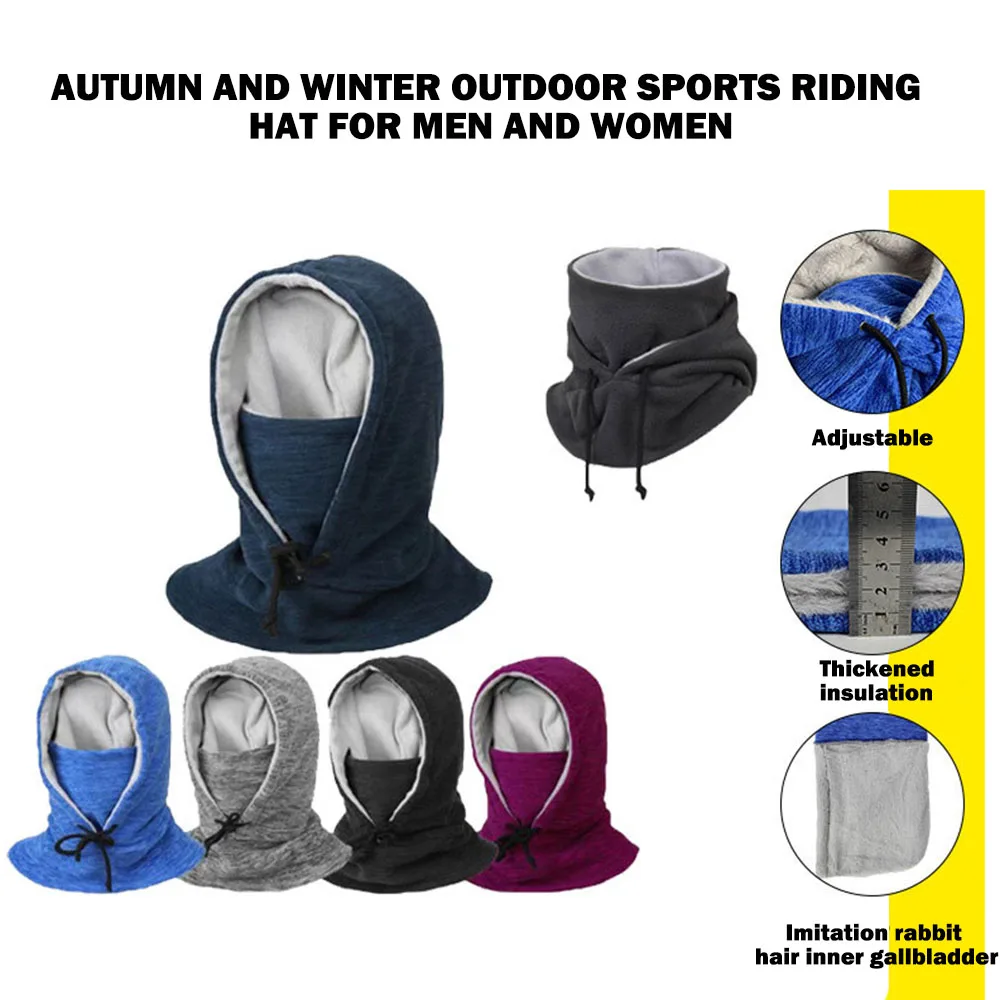Есенни ски шапки, които предпазват от студ, универсални утепляющие шапки за жени и момичета Изображение 3