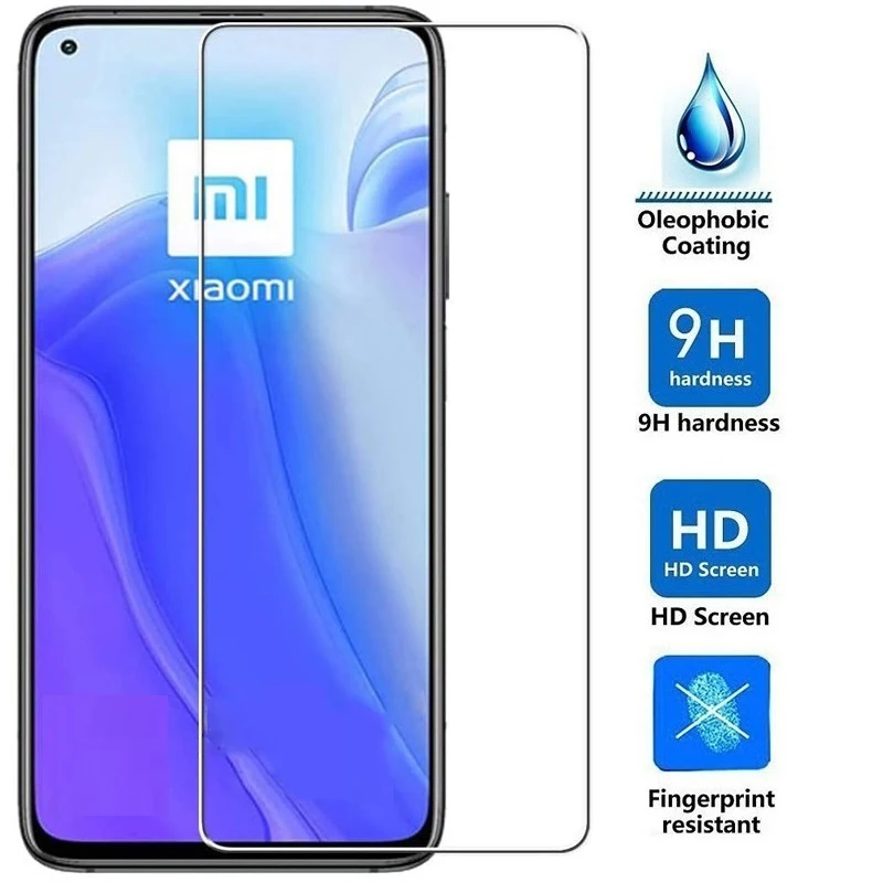 Закалено стъкло 3шт за Xiaomi Redmi Note 8T 9T NFC 10T 5G и 4G Защитно фолио за екрана Изображение 3