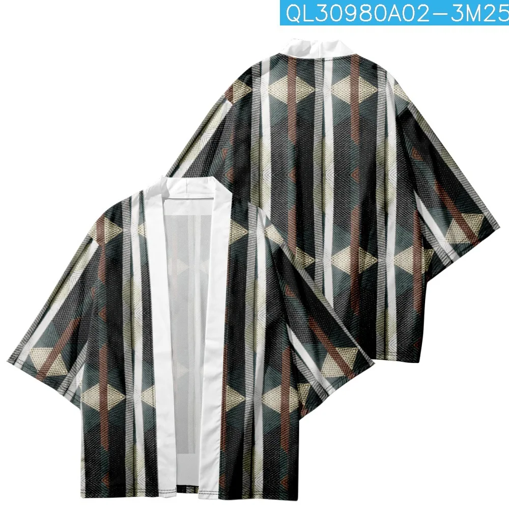 Японското Косплейное Кимоно Харадзюку Юката За мъже И Жени Модерен Блуза, Жилетка Haori Оби Азиатската облекло Изображение 0