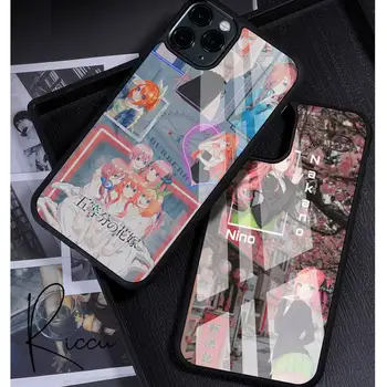 Гумен Калъф за телефон Nakano Nino за iPhone 12 11 Pro Max XS 8 7 6 6S Plus X 5S SE 2020 XR 12 Mini case