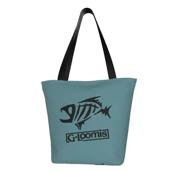Множество черна пазарска чанта за риболов риболов, летят Gloomis, дамски холщовая чанта-тоут, миещи чанти за пазаруване на продукти.